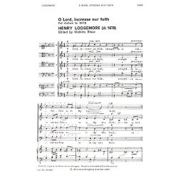 Henry Loosemore: O Lord, Increase Our Faith