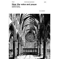 Thomas Tallis: Hear The Voice And Prayer (SATB)