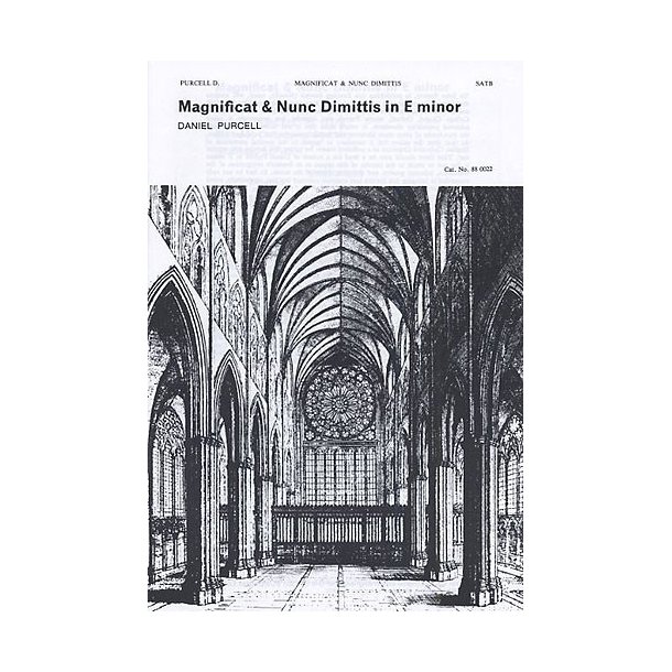 Daniel Purcell: Magnificat And Nunc Dimittis In F Minor