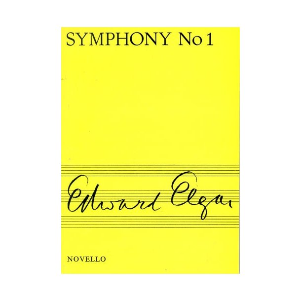 Edward Elgar: Symphony No.1 In A Flat Op.55 (Miniature Score)