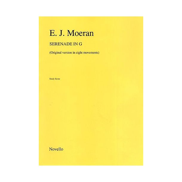 Moeran Serenade In G For Orchestra (Study Score)