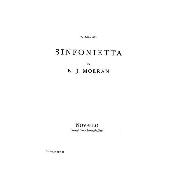 Moeran: Sinfonietta (Miniature Score) - Orchestra - Stepnote Aps