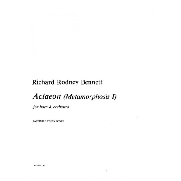 RR Bennett: Actaeon (Metamorphosis I)