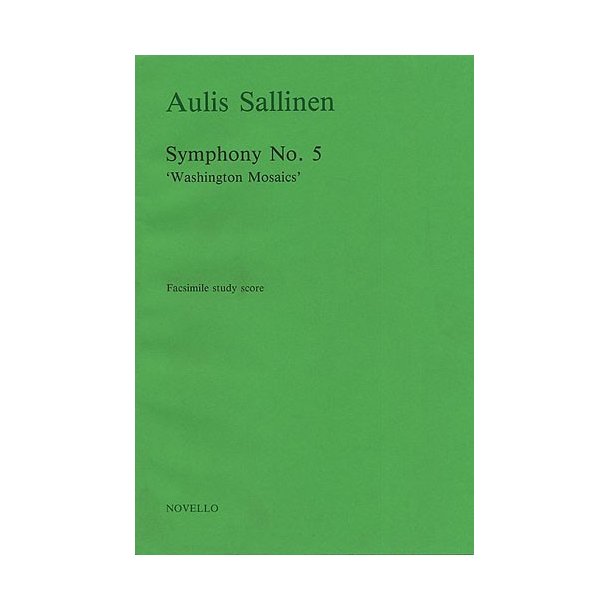 Aulis Sallinen: Symphony No.5 'Washington Mosaics' (Study Score)