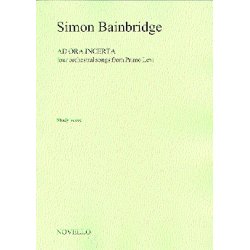 Simon Bainbridge: Ad Ora Incerta (Score)