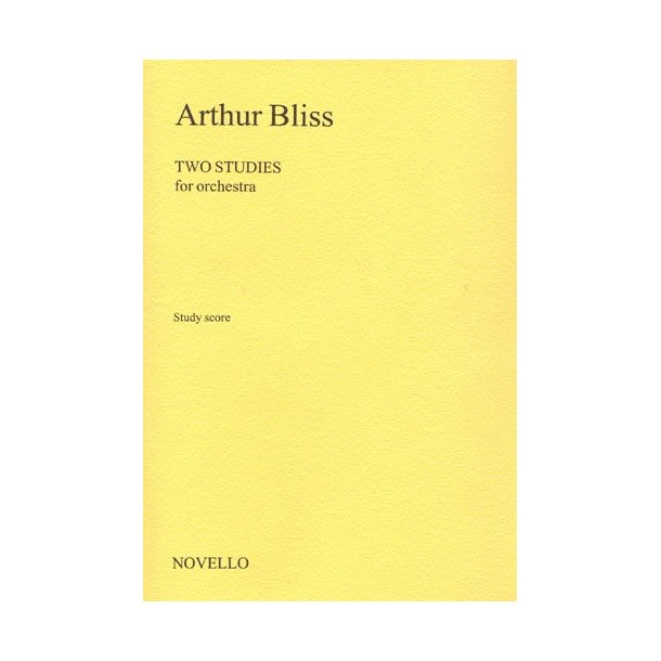 Arthur Bliss Two Studies for Orchestra