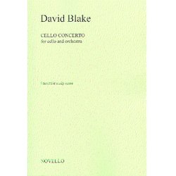 David Blake: Cello Concerto