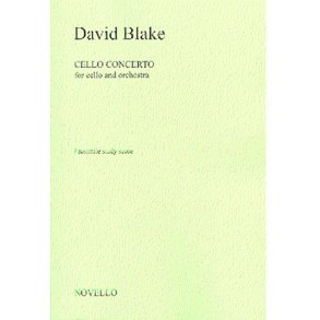 David Blake: Cello Concerto