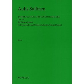 Aulis Sallinen: Introduction And Tango Overture (Score)