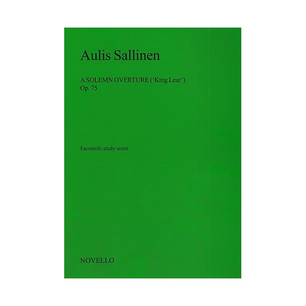 Aulis Sallinen: A Solemn Overture (King Lear)