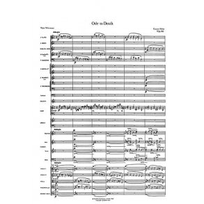 Gustav Holst: Ode To Death Op.38 (Study Score)