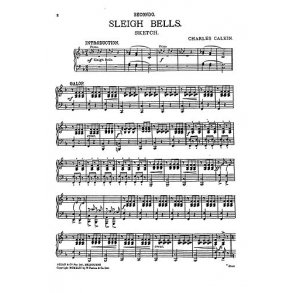 Charles Calkin: Sleigh Bells (Piano Duet)