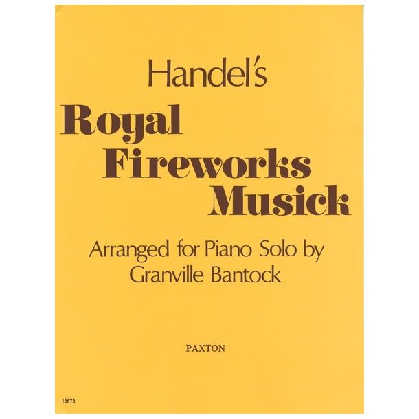 G.F. Handel: Royal Fireworks Music