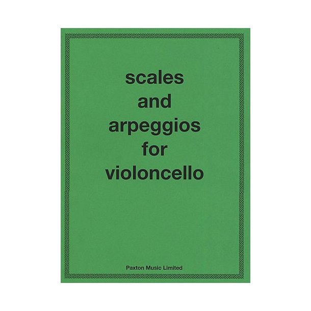 A.W. Benoy: Scales and Arpeggios For Cello