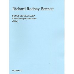 Richard Rodney Bennett: Songs Before Sleep (Mezzo-Soprano)