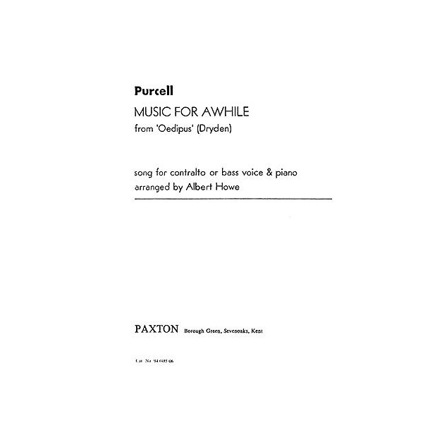 Henry Purcell: Music For Awhile