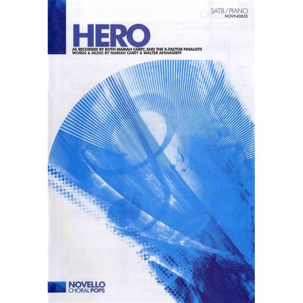 Mariah Carey: Hero (SATB/Piano)