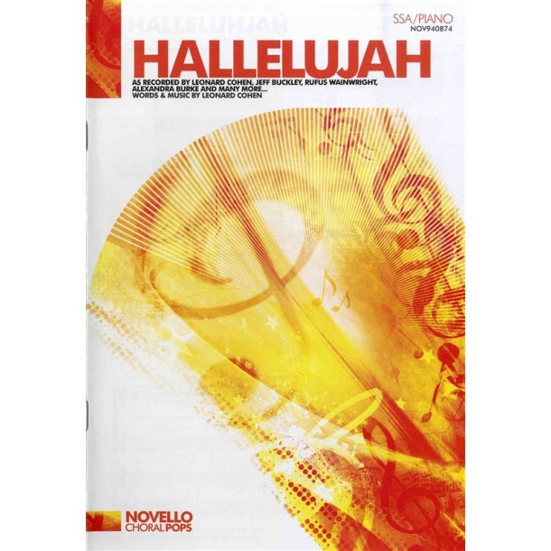 Leonard Cohen: Hallelujah (SSA/Piano)