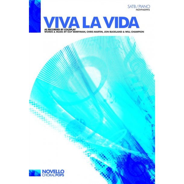 Coldplay: Viva La Vida (SATB/Piano)