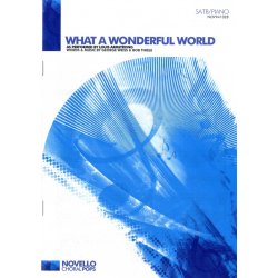 Louis Armstrong: What A Wonderful World (SATB/Piano)
