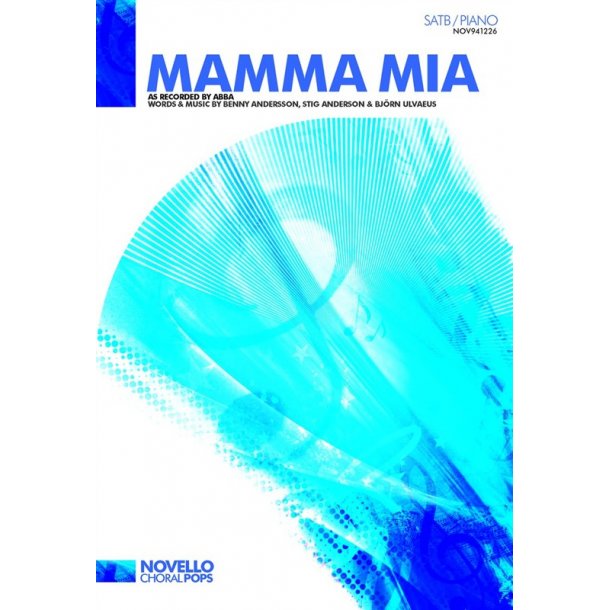Abba: Mamma Mia - SATB/Piano
