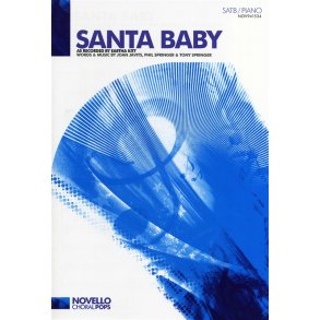 Eartha Kitt: Santa Baby - SATB/Piano