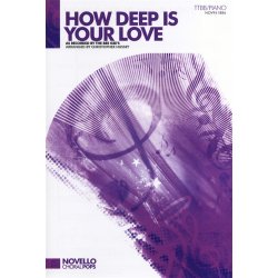 The Bee Gees: How Deep Is Your Love - TTBB/Piano