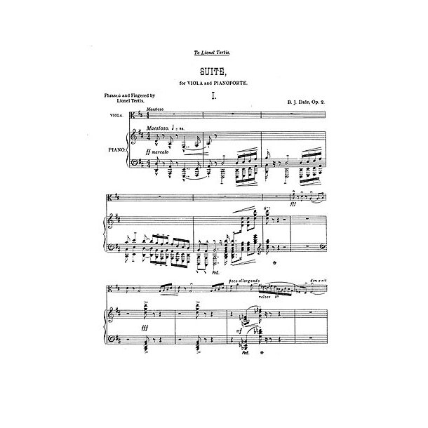 Benjamin Dale: Suite Op.2