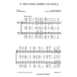 William Llewellyn: Ding Dong! Merrily On High (SATB)