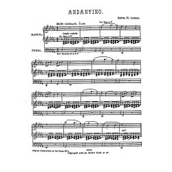Edwin Lemare: Andantino In Db For Organ