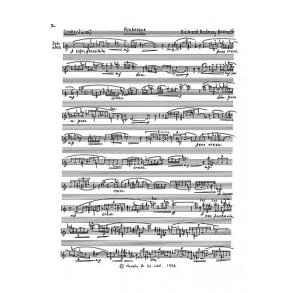 RR Bennett: Arabesque Oboe Solo