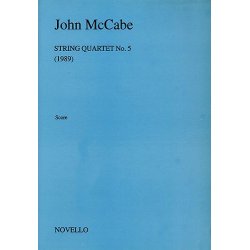 McCabe: String Quartet No. 5 (Score)
