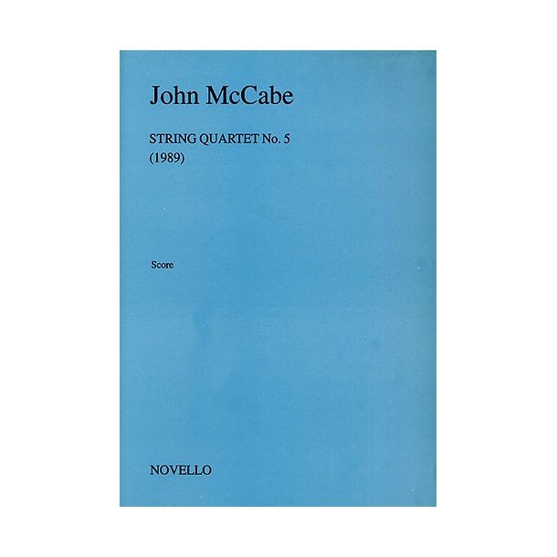 McCabe: String Quartet No. 5 (Score)