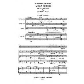 Michael Hurd: Missa Brevis (SSA)