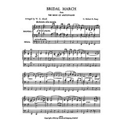 C. Hubert Parry: Bridal March (Birds Of Aristophanes) For Organ