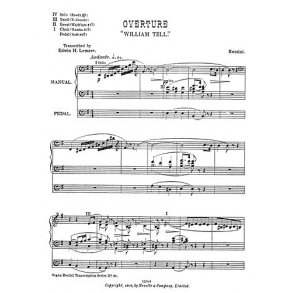 Gioacchino Rossini: William Tell Overture (Organ Solo)