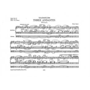 Henry Smart: Three Andantes (In A, F And C)