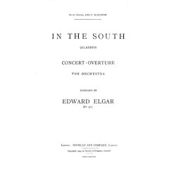 Edward Elgar: In The South Overture (Alassio) - Full Score