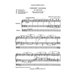 Edwin Lemare: Concert Fantasia To Tune 'Hanover'