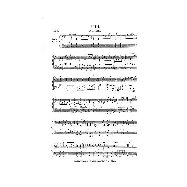 George Frederic Handel: Hercules (Vocal Score)