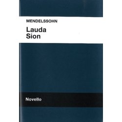 Mendelssohn: Lauda Sion Vocal Score