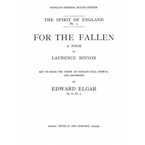 Edward Elgar: We Will Remember