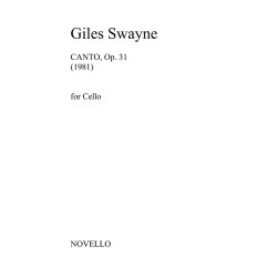 Giles Swayne: Canto For Cello
