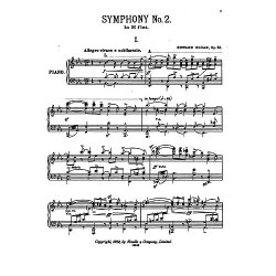 Elgar: Symphony No.2 In E Flat for Piano