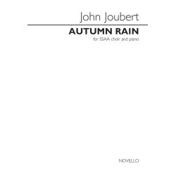 Joubert: Autumn Rain (Vocal Score)