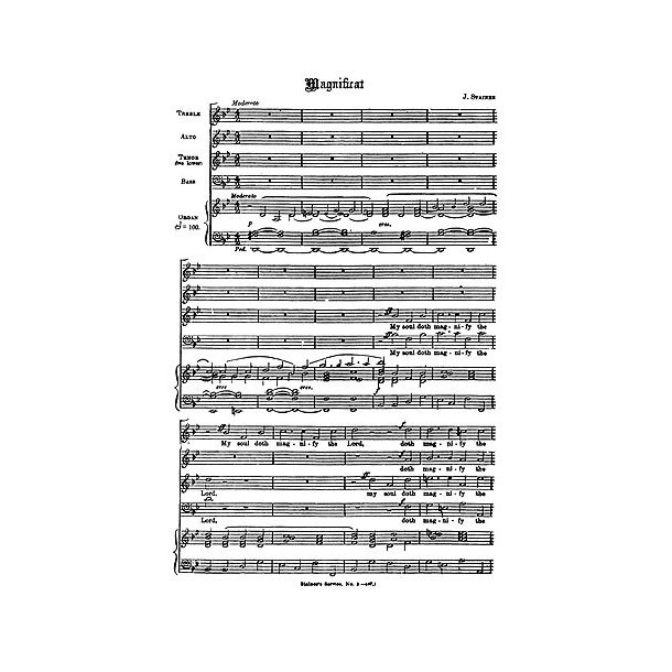 John Stainer: Magnificat And Nunc Dimittis In B Flat