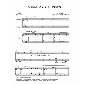 Boris Ord: Adam Lay Ybounden (Arr. Barry Rose)