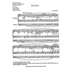 Theodore Dubois: Seven Pieces For Organ