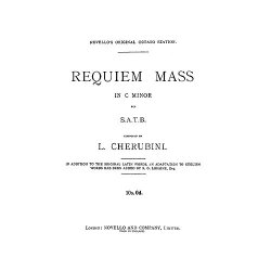 Luigi Cherubini: Requiem Mass In C Minor (Vocal Score)