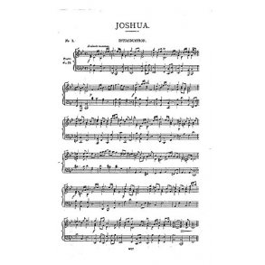 George Frederic Handel: Joshua (Vocal Score)